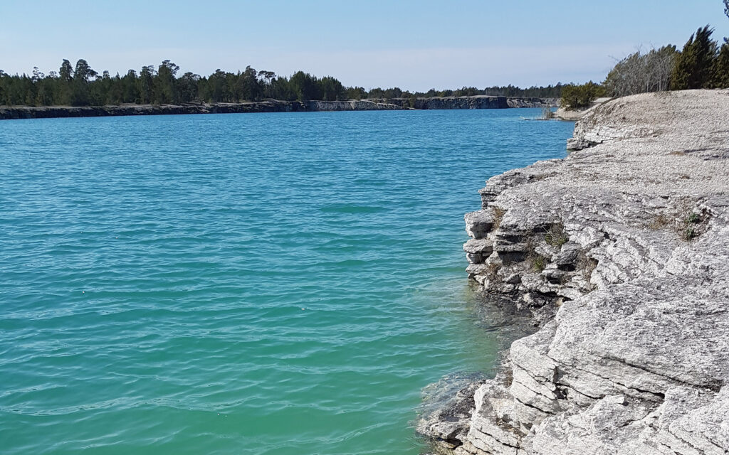Blå lagunen Gotland